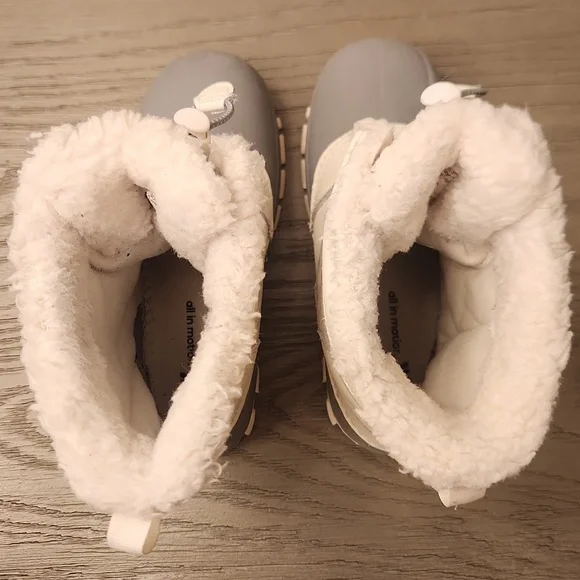 All In MotionKids' Skylar Waterproof Snow Boots - All In Motion™ Cream - Picture 5 of 7
